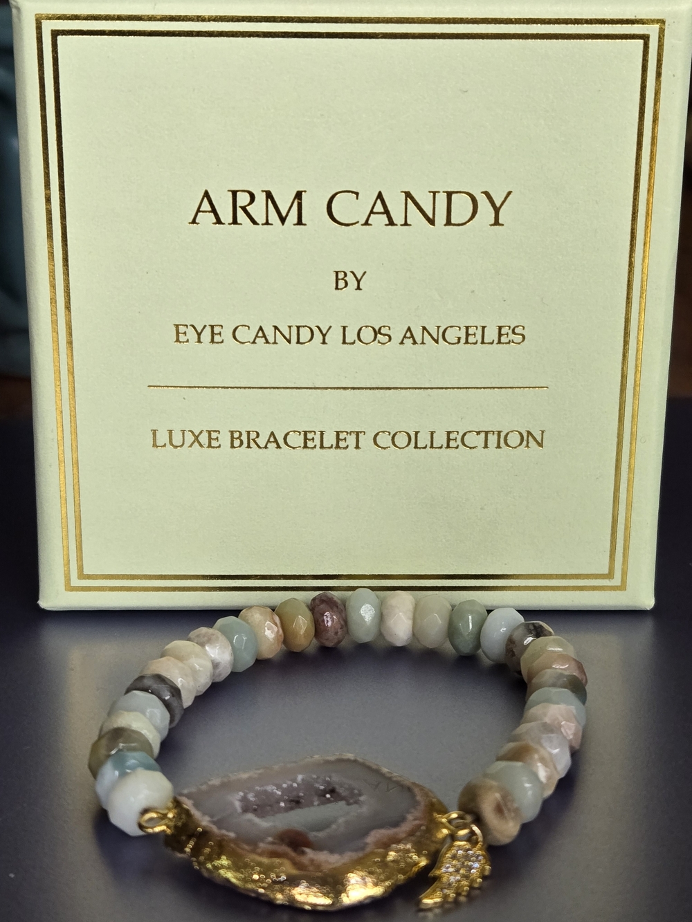 Arm Candy Multi-Color Stone Luxe Bracelet